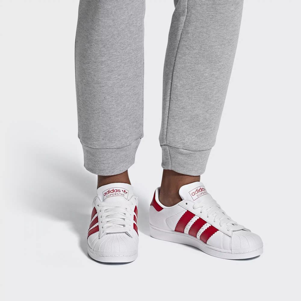 Adidas Superstar Tenis Blancos Para Hombre (MX-15323)